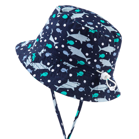 Good Vibes Water Hat, UPF50+ Wide Brim Baby Kids Hat